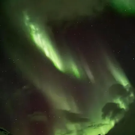 View In - Northern Lights, Mountains, Quiet Lägenhet Tromsø